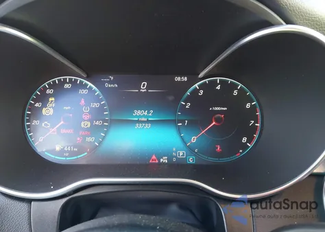 2021 Mercedes-Benz Glc 300 4Matic Coupe из США, поврежденный, VIN W1N0J8EB2MF987850